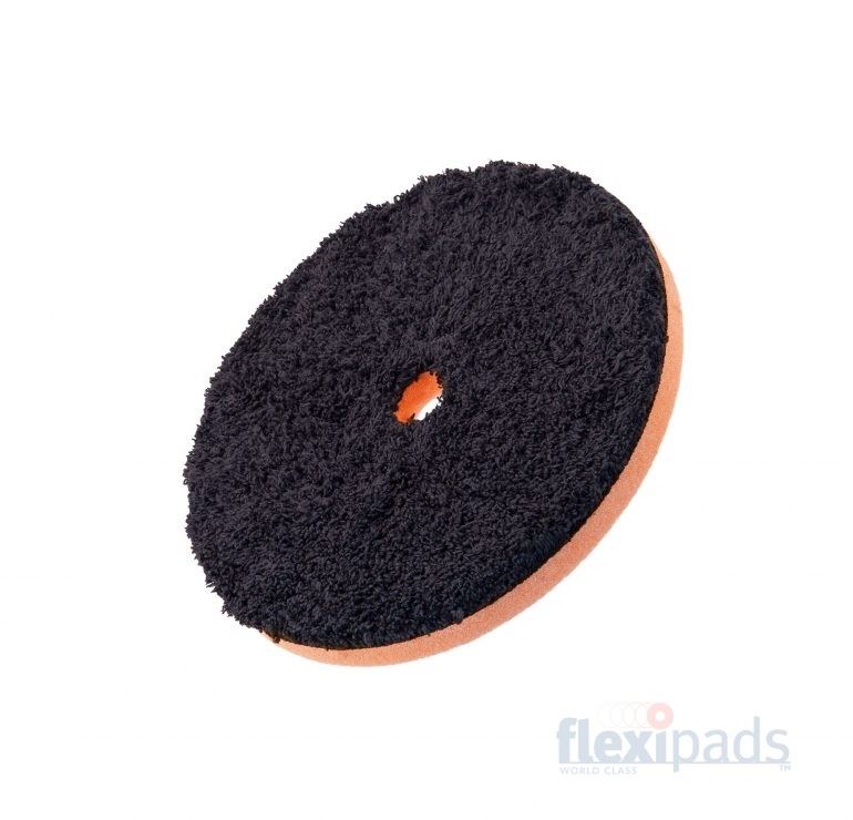 Flexipads 150mm (6'') DA BLACK Microfibre CUTTING Disc (19mm Hole)