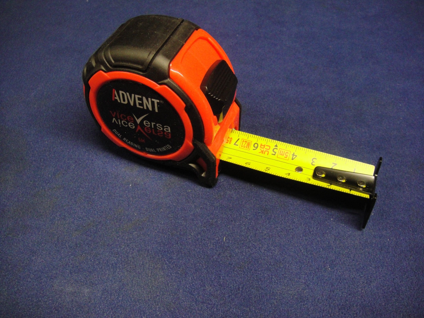 Advent Vice Versa Dual Read Tape 5m Metric ONLY Bottom and Top Markings ATM4-5025VV