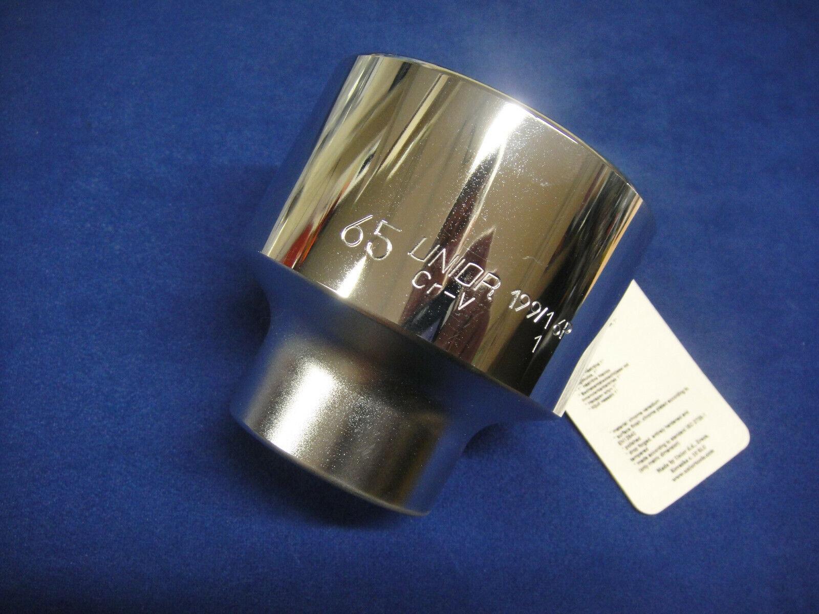 Unior 65mm Socket 1'' Drive Hexagon 6p 6 Point 199/1