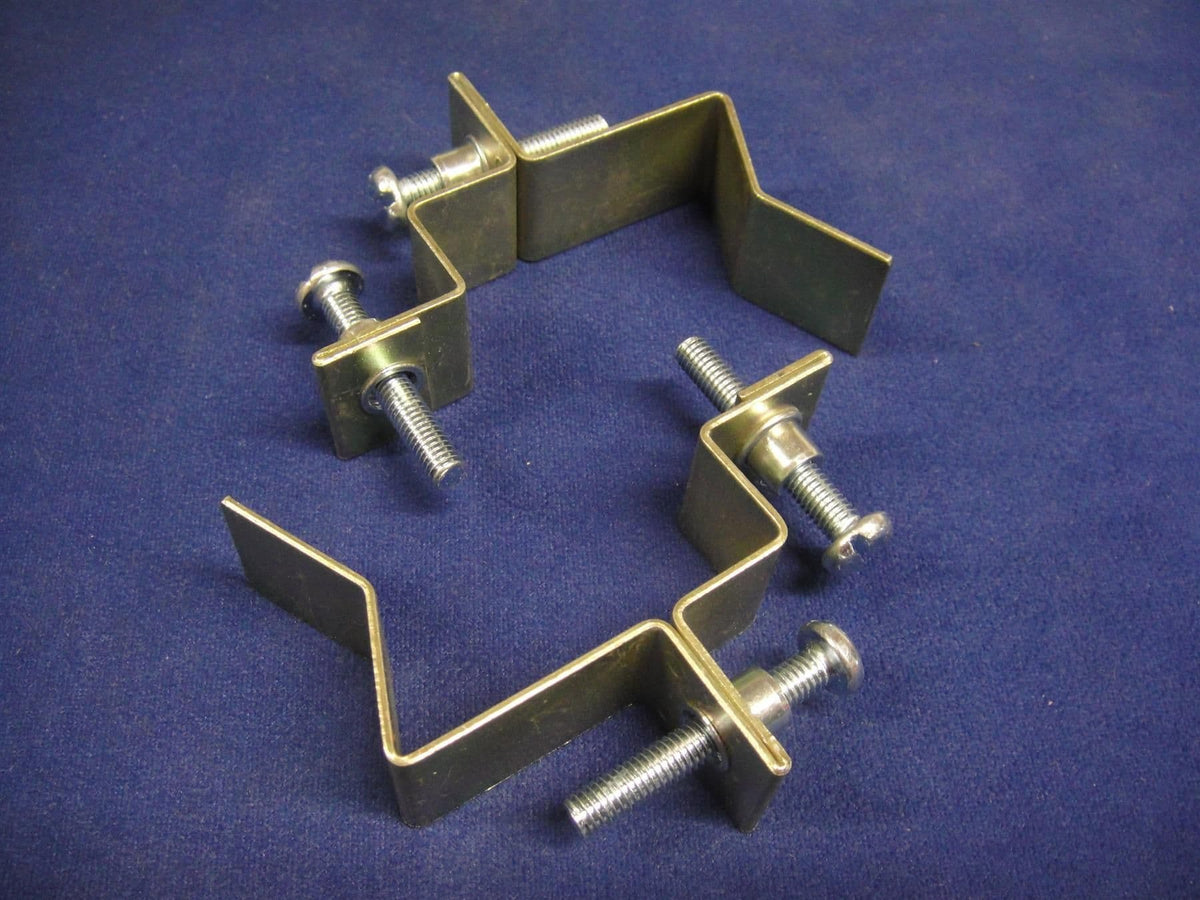 2 x External Metal Stabilisers Clips H-Duty Brick Building Profiles Bl ...