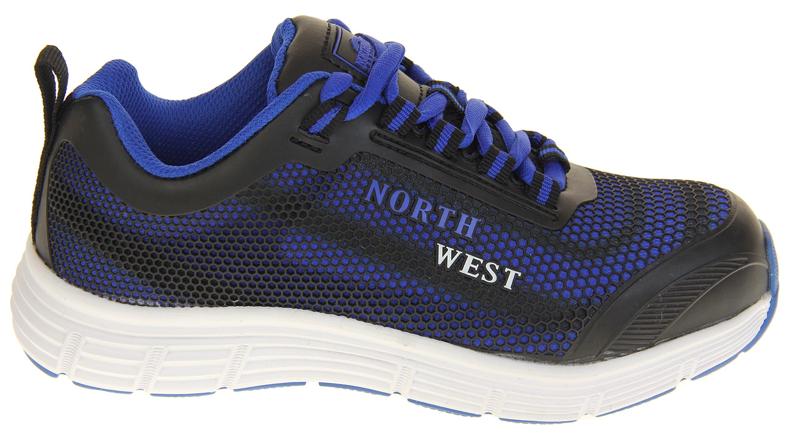 Ladies Northwest Territory Taltson Steel Toe Safety Shoes Black Blue UK 8