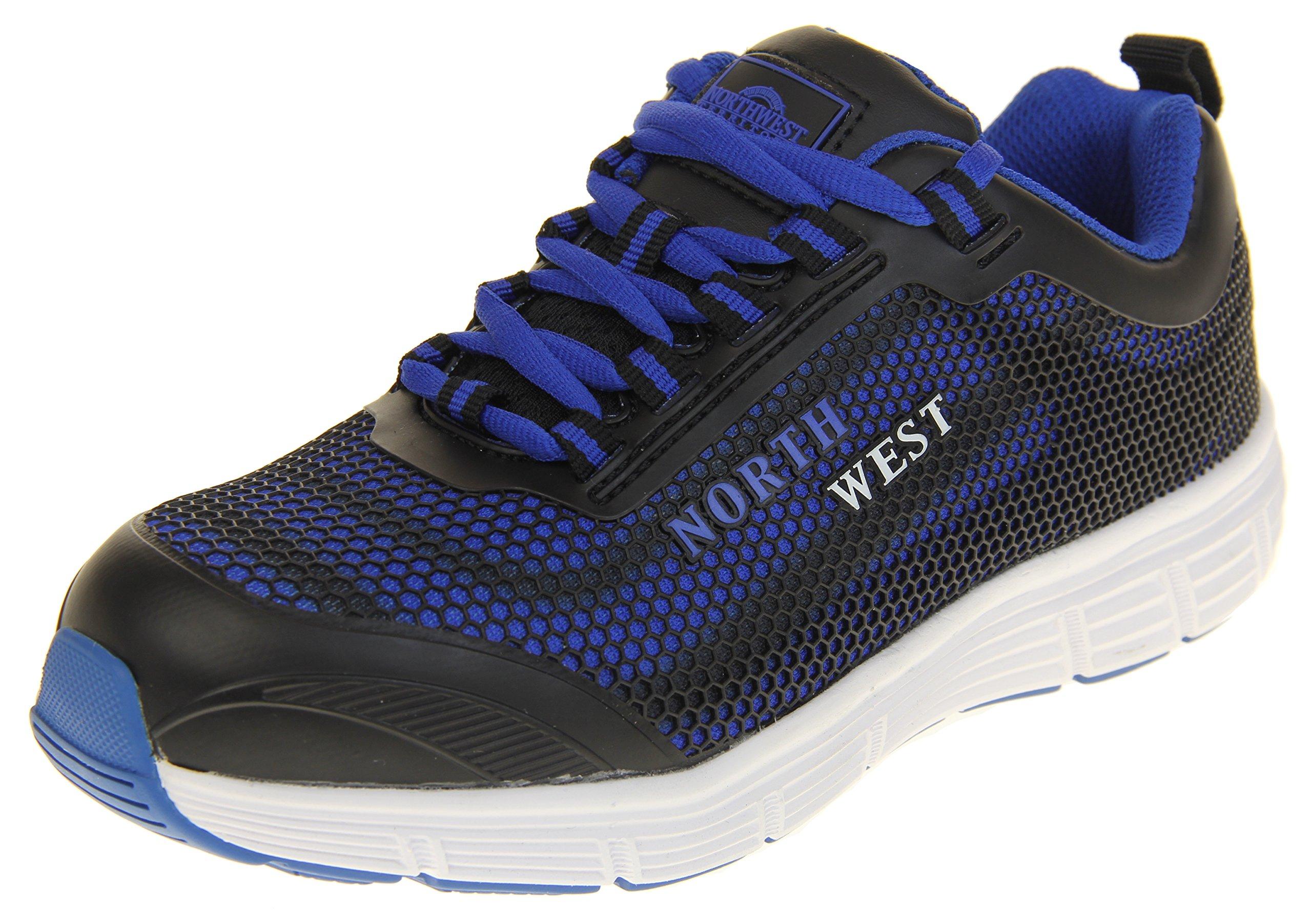 Ladies Northwest Territory Taltson Steel Toe Safety Shoes Black Blue UK 8