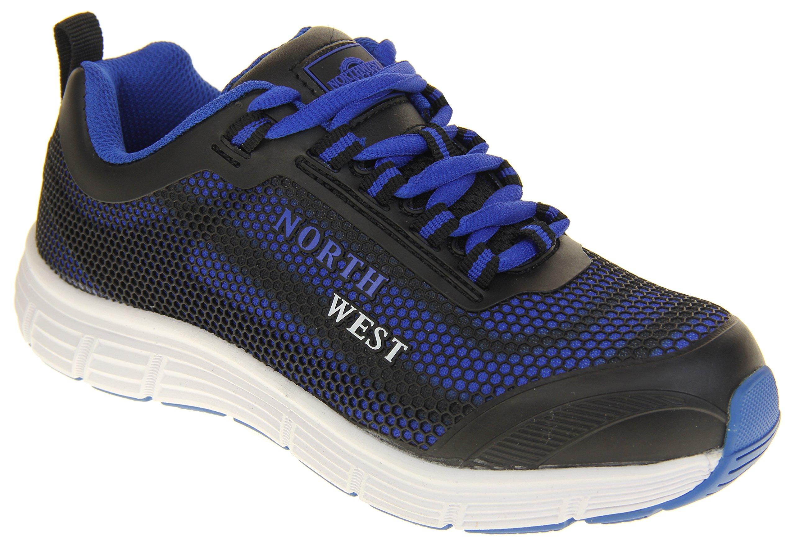 Ladies Northwest Territory Taltson Steel Toe Safety Shoes Black Blue UK 8