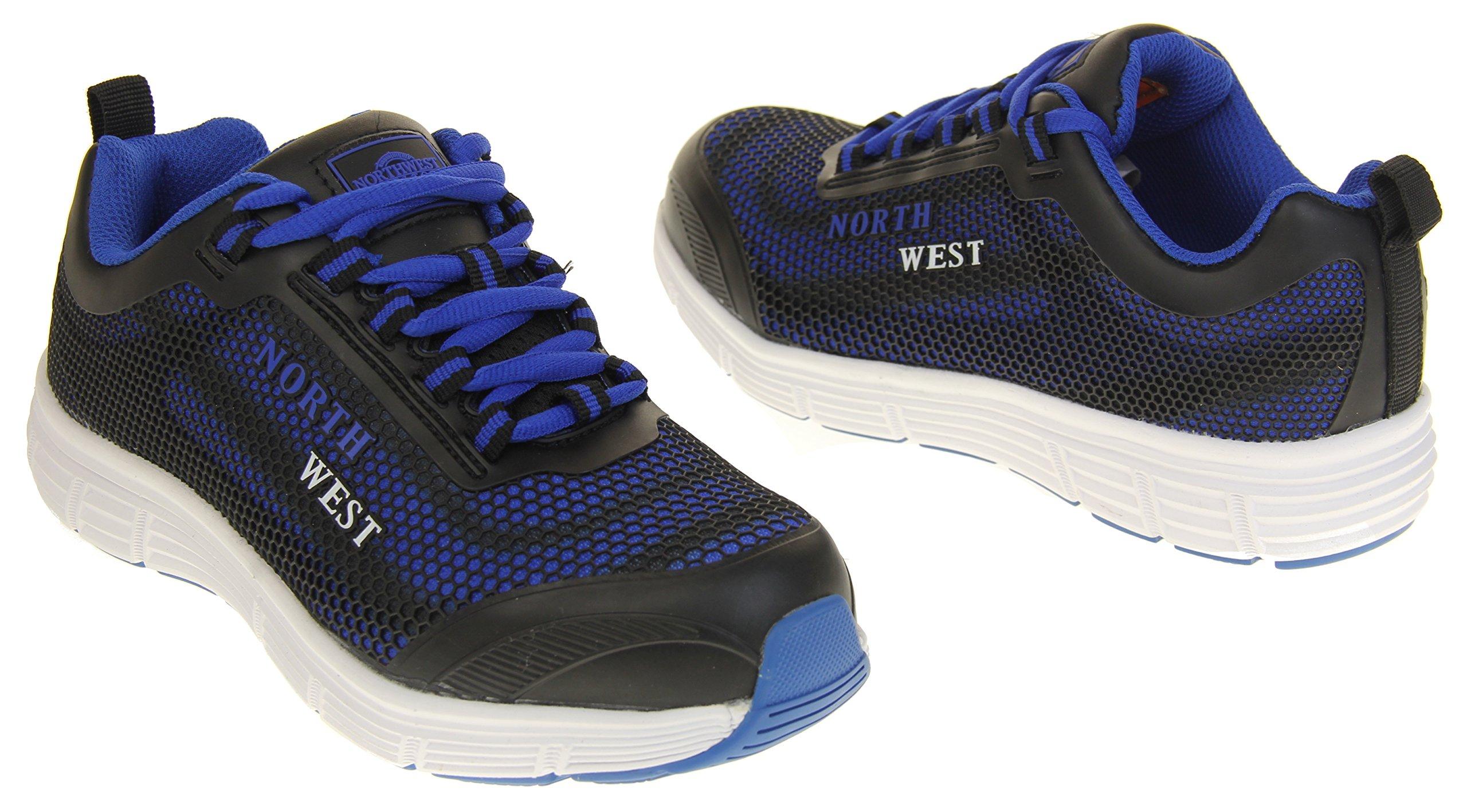 Ladies Northwest Territory Taltson Steel Toe Safety Shoes Black Blue UK 8
