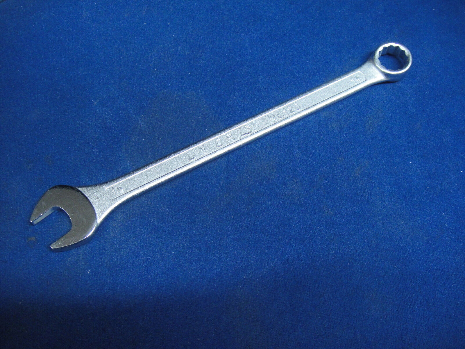 Unior 14mm Combination Spanner 120/1 Series 120/14 Metric Open/Ring No.600365