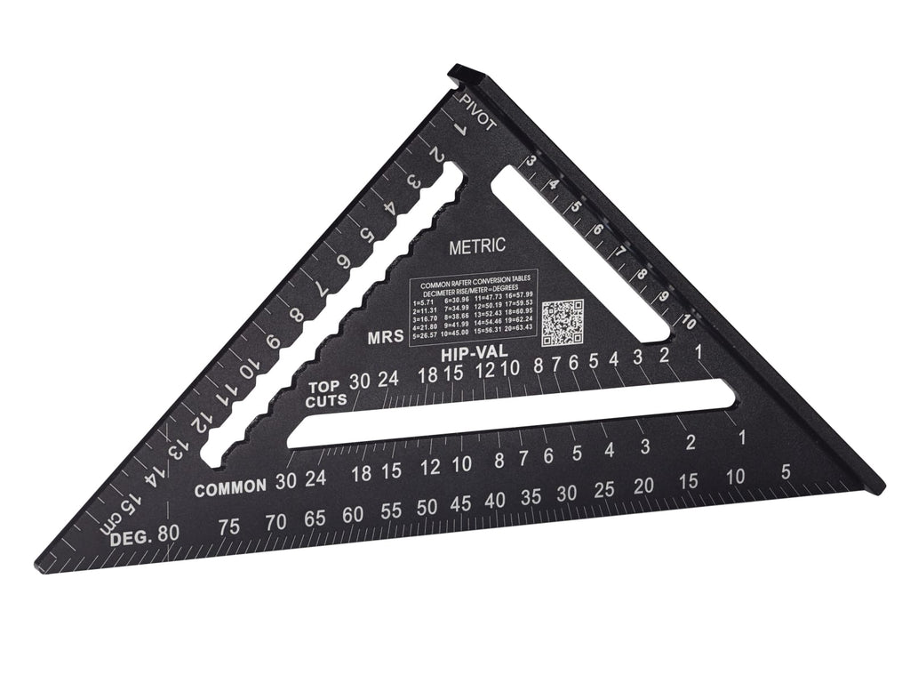 Hultafors 180mm Metric Carpenter's Try Rafter Square 257010
