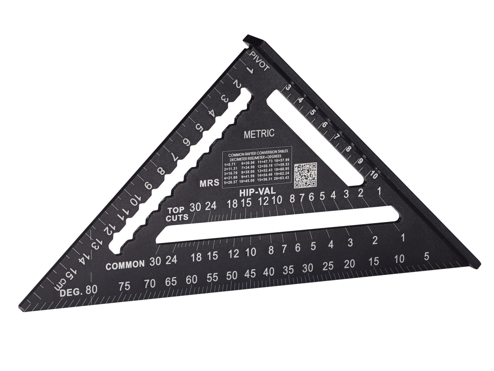 Hultafors 180mm Metric Carpenter's Try Rafter Square 257010