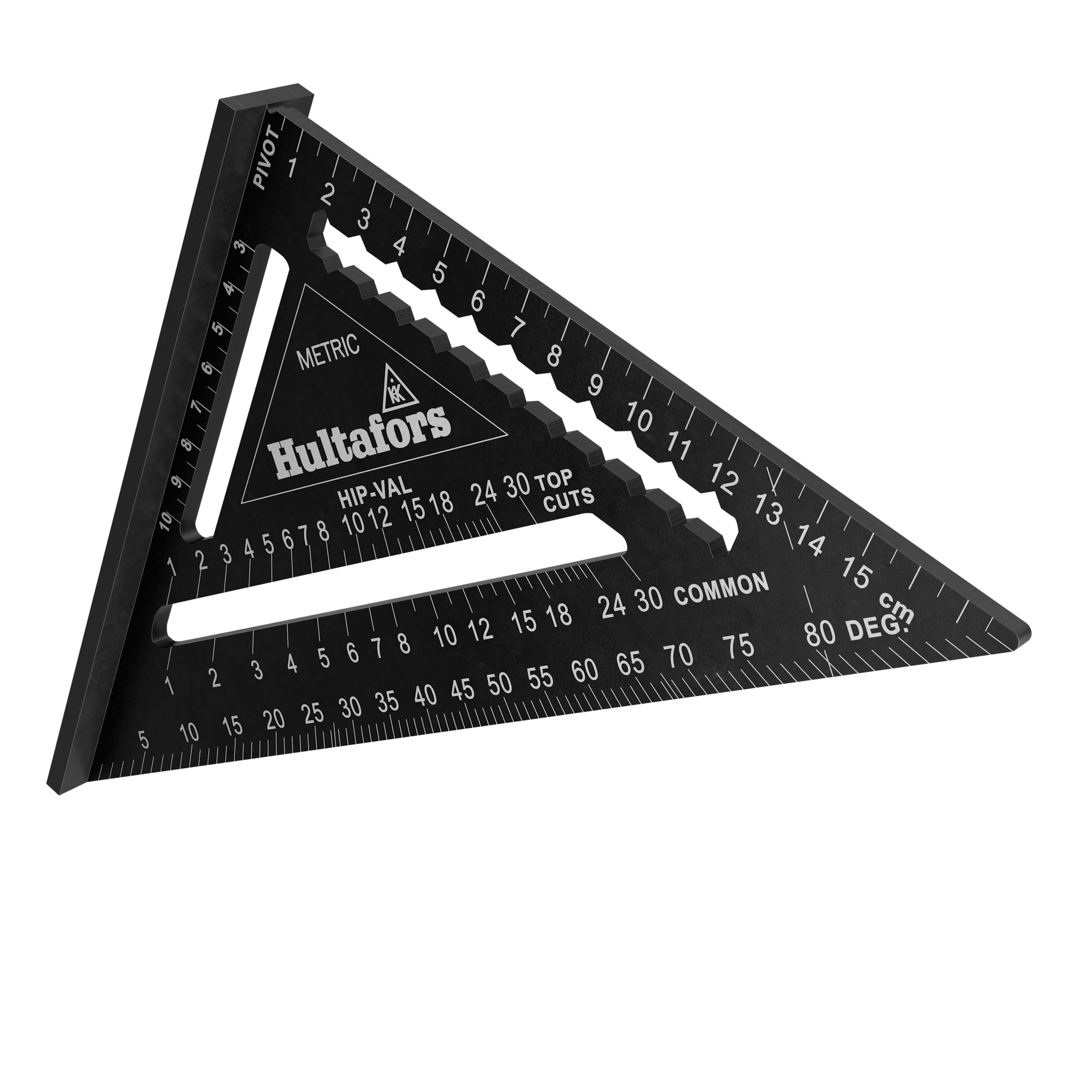 Hultafors 180mm Metric Carpenter's Try Rafter Square 257010
