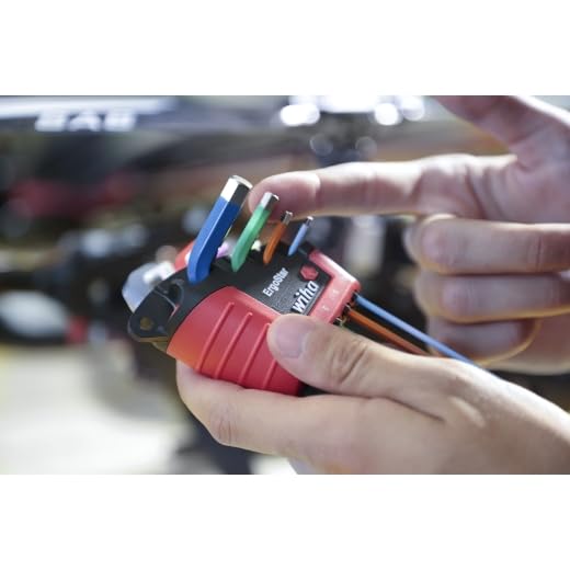 Wiha 369E9F ErgoStar Ballend Bright Colour L Hex Hexagon Key Set 41483