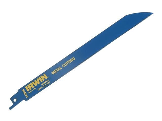 5 x Irwin Sabre Reciprocating Saw Blades Metal Cutting 618R Bosch Makita DeWalt