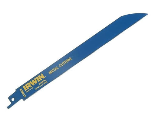 5 x Irwin Sabre Reciprocating Saw Blades Metal Cutting 624R Bosch Makita DeWalt