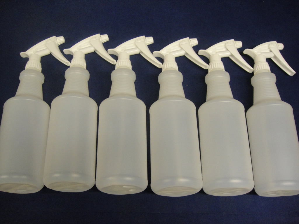 6 x Atomiza Handi Bottle AND Standard Trigger Heads