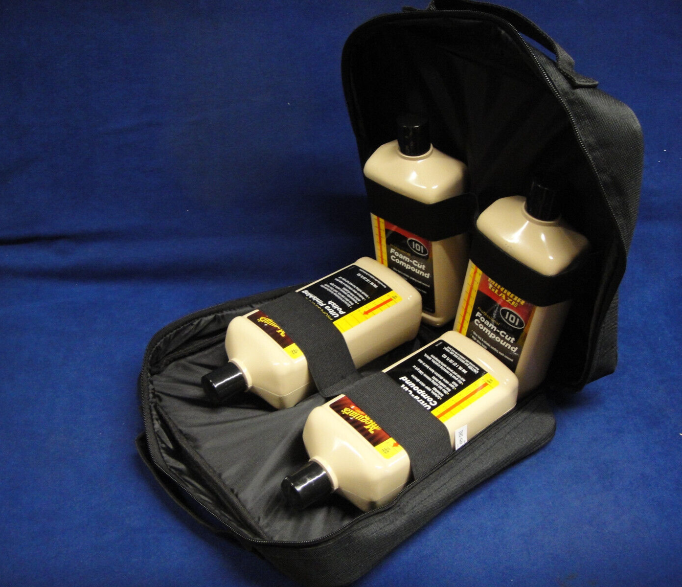 Meguairs Compact Kit Bag ONLY Storage Boot Detailing Valeting Black Small