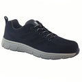 Max Steel Size 4 Safety Work Trainer/Shoe Black/Grey Lightweight Steel Toe Cap