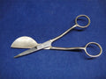 7'' Carpet Napping Duckbill Shears Scissors Silver Handle Fitting Tool