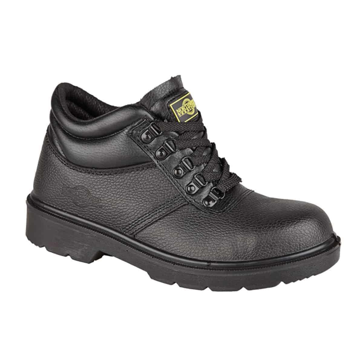 NorthWest Alberta Black 3 Safety Boot Shoe Chukka