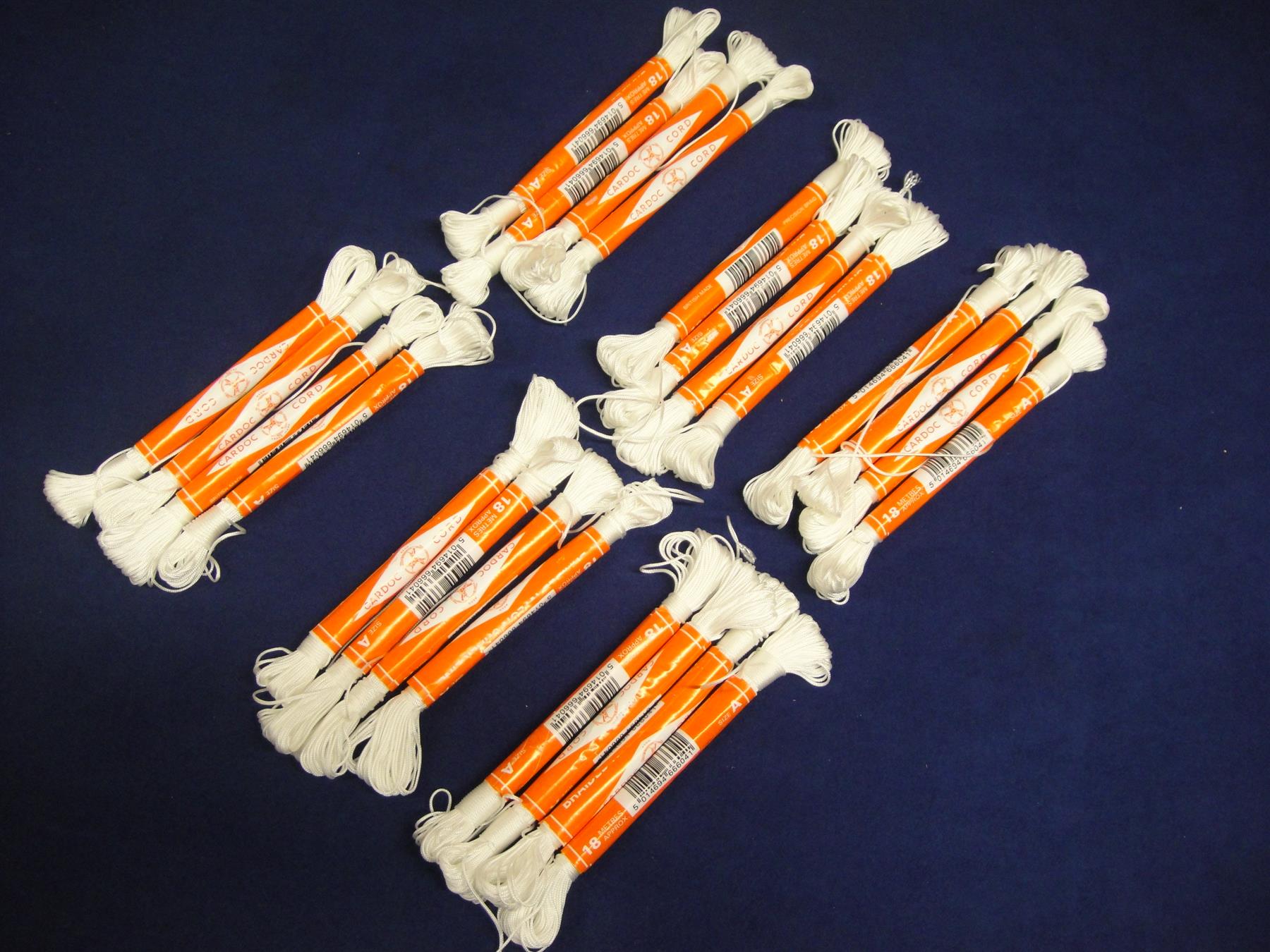 24 x Cardoc Cord Braided Nylon Chalk Brick Line Size A 18m Laying Building Block