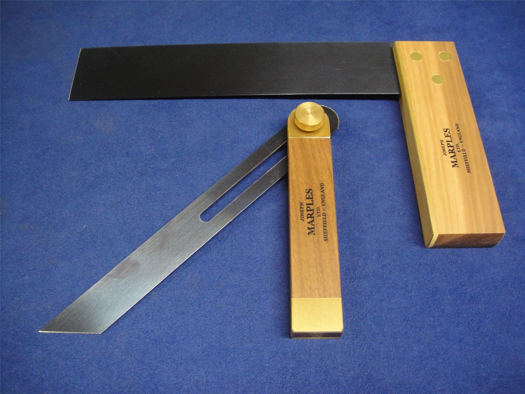 Joseph Marples Carpenters Try Square 9'' 19E & 20E Sliding Bevel 9''