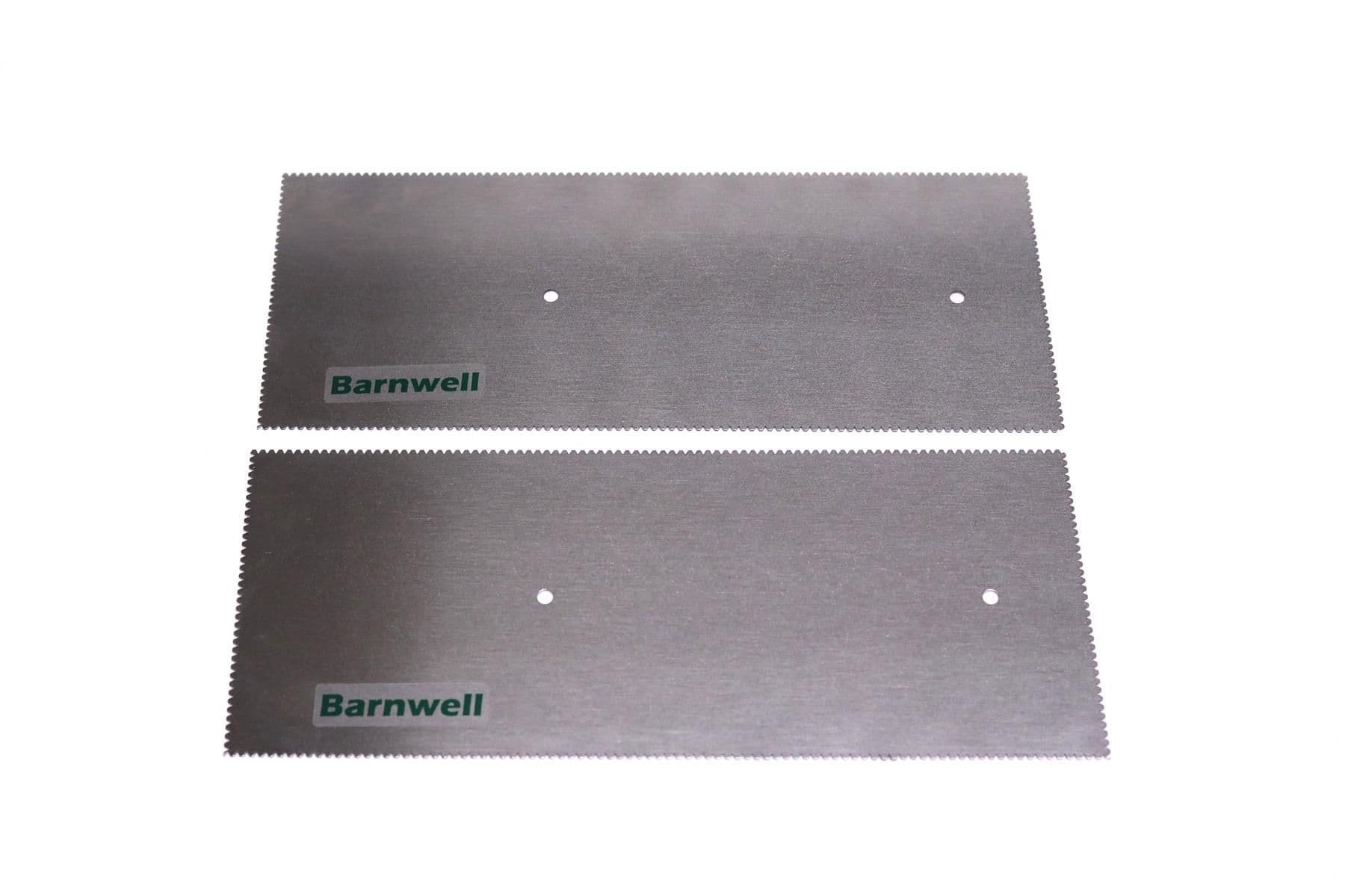 Barnwell 1.0mm Notched Adhesive Trowel Blade x 2