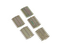Barnwell 1.5'' Scutch Chisel Combs Pack of 5