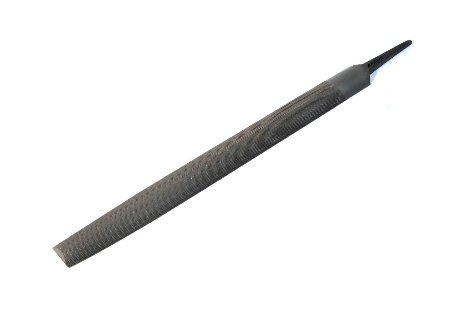 Barnwell 12" 300mm Half Round Metal Cutting Double Cut Engineers File