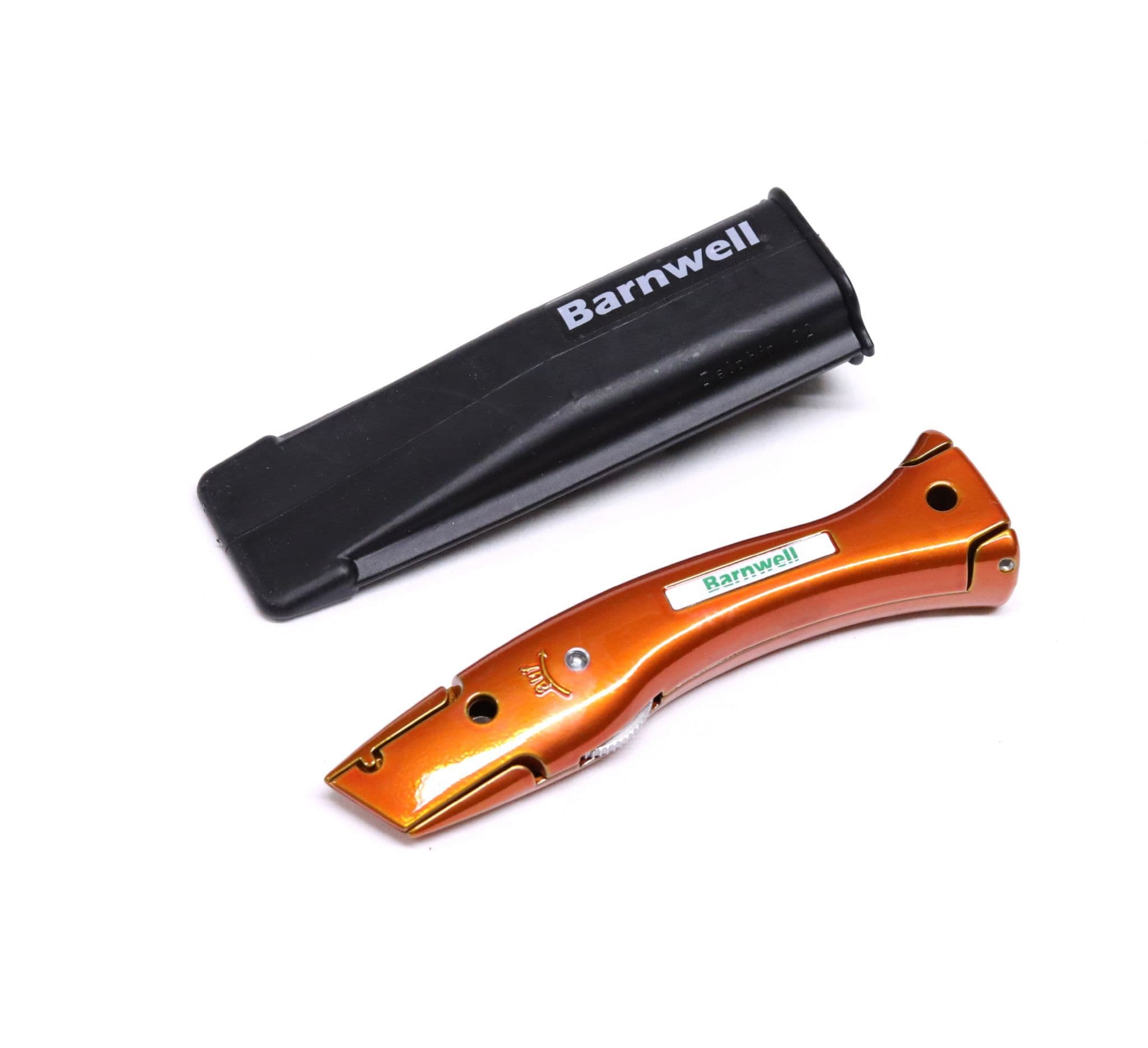 Barnwell Dolphin Knife and Holster - Candy Orange