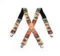 Barnwell Farming Trouser Braces Suspenders Heavy Duty Metal Clips 50mm Wide