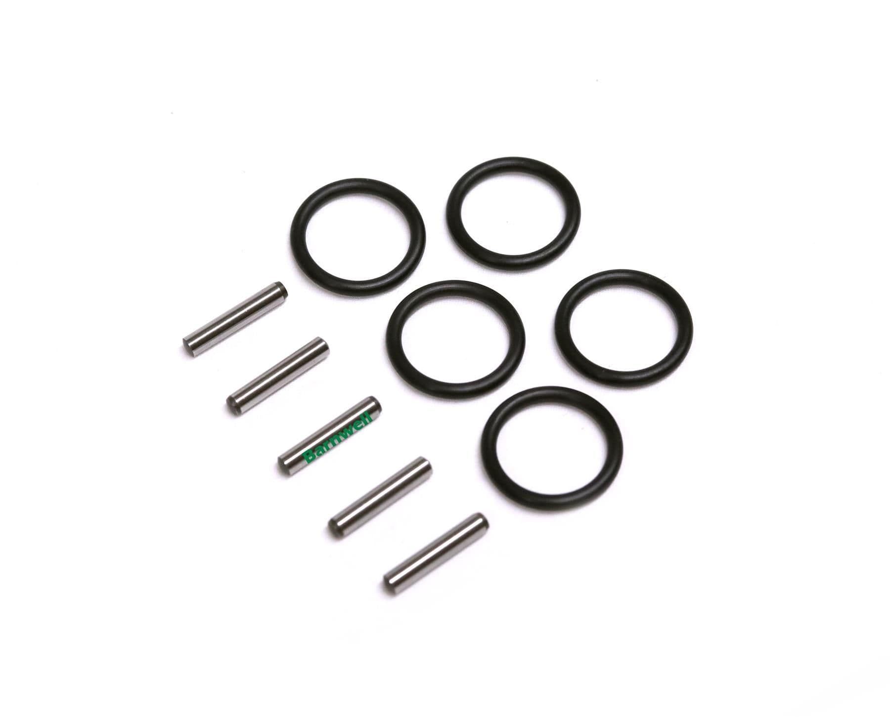 Barnwell Replacement Pin and O-Ring for 1/2" Impact Socket x 5