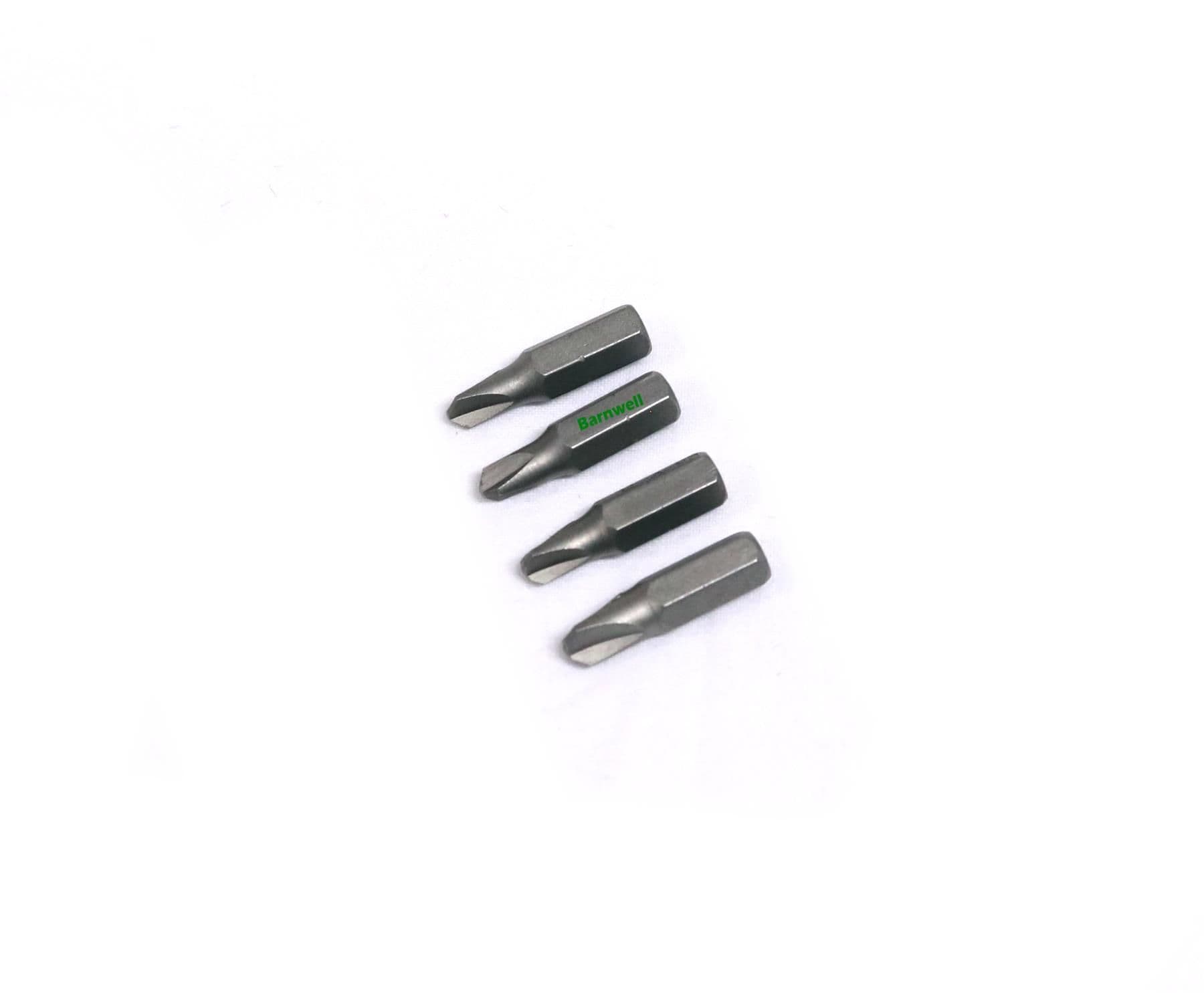 Barnwell Set of 4 Security Tamperproof Tri-Wing Screwdriver Bits.1,2,3,4