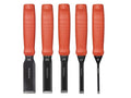 Hultafors Scandinavian Butt Wood Working Chisel Set of 5 6mm 12mm 18mm 25mm 32mm 390006
