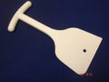 Carpet & Stairs Plastic Bolster T Handle 90mm 3 1/2" Wide Lightweight White