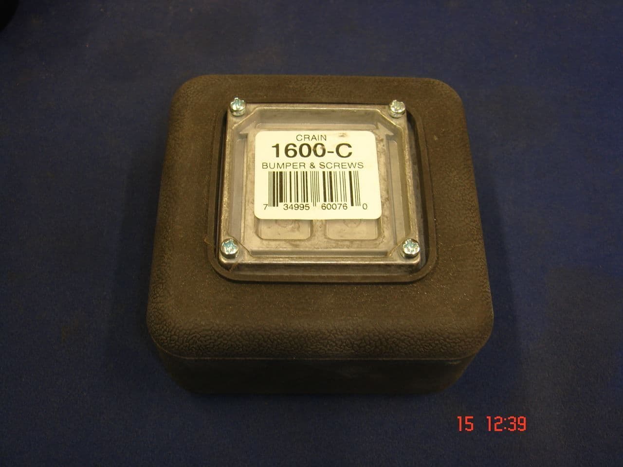 Crain 1600-C Replacement Knee Kicker Bumper Buffer Head and Screws for 605 525