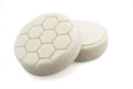 Flexipads Hex Groove Logic 4" 100mm Spot Pro-Detail White Medium Light Polishing Pad