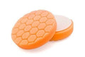 Flexipads Hex Groove Logic 5.5'' 135mm Pro-Detail Orange Medium Heavy Cutting Pad