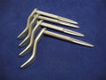 Footprint Pack of 4 Dutch Pins 5" with Chrome Finish