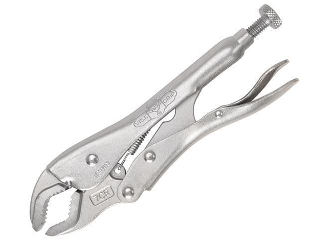 Irwin Vise-Grip 7CR Curved Jaw Locking Mole Grip Pliers 175mm 7'' 10508018