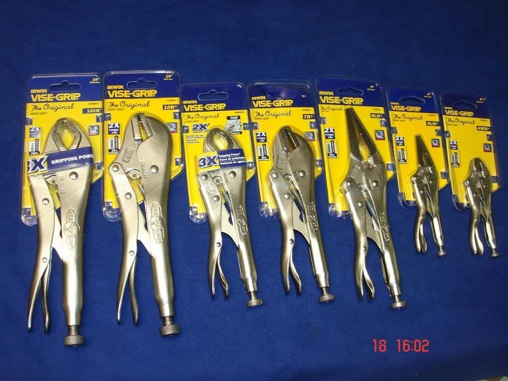 Irwin Vise Grip Locking Plier Cutter Set of 7 ViseGrip Mole Grip 10R 10CR 7CR