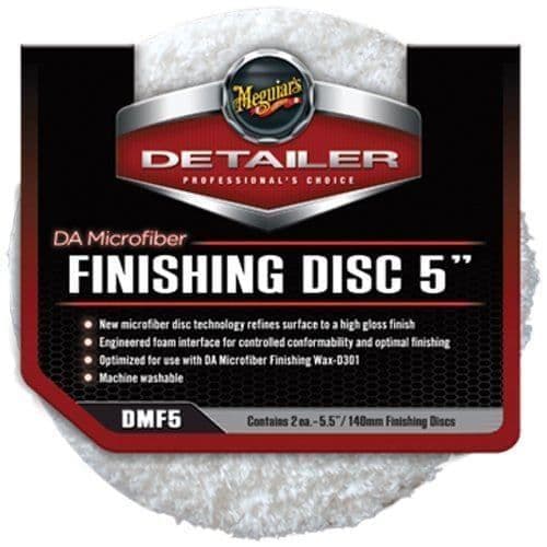 Meguiars 5'' DA Microfibre Finishing Disc Pack of 2
