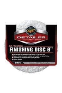 Meguiars 6'' DA Microfibre Finishing Disc Pack of 2
