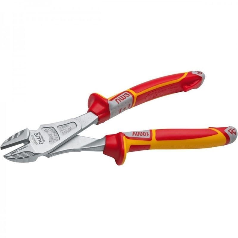 NWS 180mm Tri Heavy Duty Side Cutters Plier Wire VDE 1000v Snips Electricians 137-49