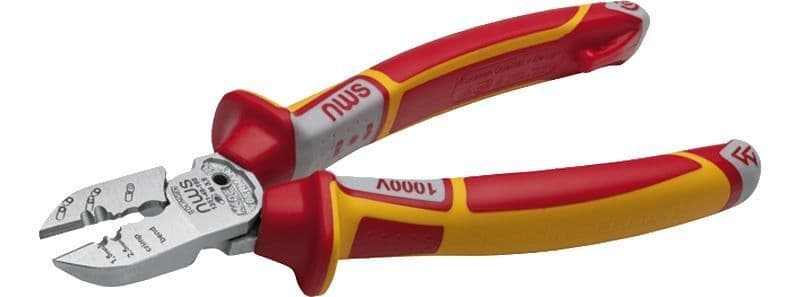 NWS 6-IN-1 Tri Side Cutter Plier Wire Screw VDE Combicutter Stripper Super