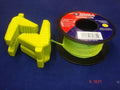 Pair of Spear & Jackson Bricklayer's Rubber Line Blocks WITH Green Line