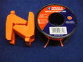 Pair of Spear & Jackson Bricklayer's Rubber Line Blocks WITH Orange Line
