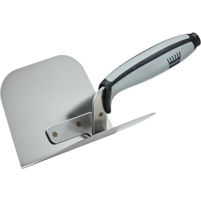 Ragni Stainless Steel Internal Corner Angle Trowel Rubber Handle R65401S