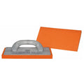Refina 11'' Sponge Float FINE Orange Grey Handle 261130