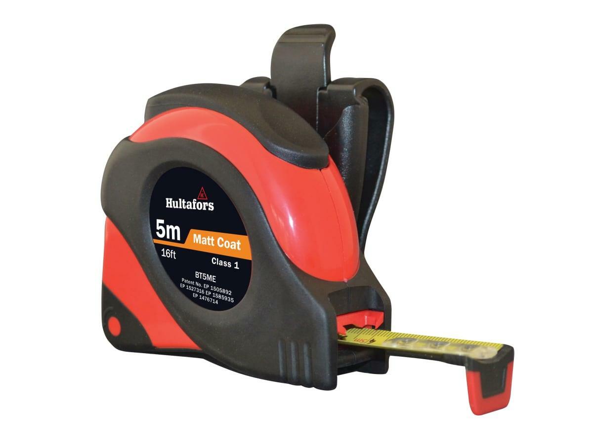 Hultafors/Fisco Big T Measuring Tape 5m 16ft Metric & Imperial BT5ME Professional 19mm