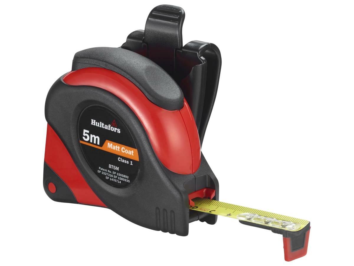 Hultafors/Fisco BT5M Big T Measure Tape 5m Rule METRIC Only 19mm Wide BT50977246