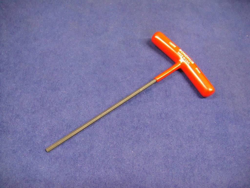Bondhus Hexagon/Hex/Allen Key T Handle L 100mm 4" (2mm - 6mm)