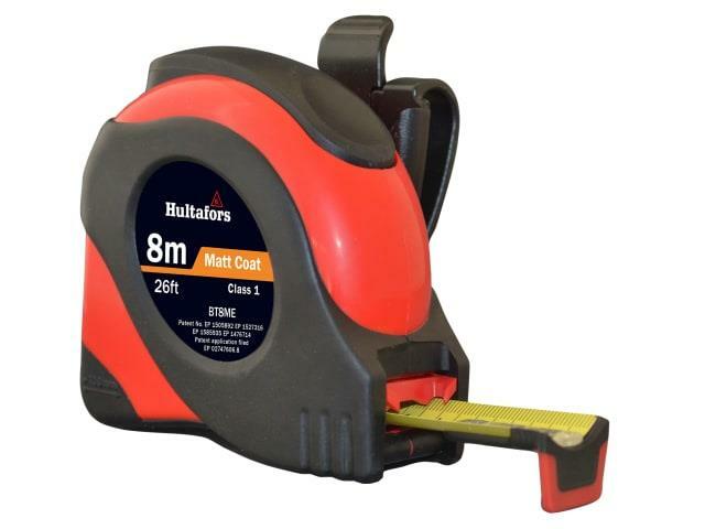 Hultafors/Fisco Big T Measuring Tape 8m 26ft Metric & Imperial BT8ME Professional 25mm