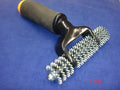 Spiked Carpet Heat Seam Roller Straight Axle Star Wheel Rubber Handle Grip